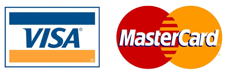 Visa MasterCare logos